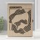 Keywood tree 6 hooks "Ring. Independence" 26.5x20.8x6.3 cm