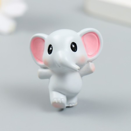 Figure for Florarium Polystone "Dancing Elephant" 3.1x3.6 cm