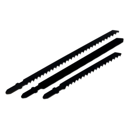 Lobzik nozzle for a tundra drill, wood and metal files 3 pcs., Saar 8 mm-5