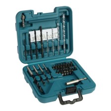 Набор сверл и бит Makita Square D-47204, сверла по дереву/кирпичу/металлу, биты, 30 шт.