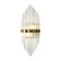 Bra Freya Fr5216WL-02BS Agora, 206x120x520 mm, E14, 2x60W, brass color