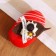 Flee - Magnet "Cake Bonbon" Vishnya, 8x5x6cm