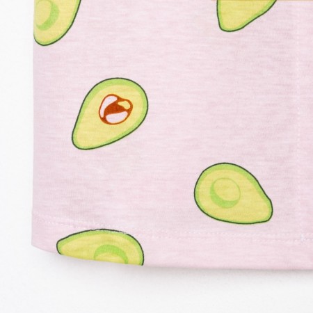 Female pajamas (shirt and shorts) KAFTAN AVOCADO p. 44-46, pink-8
