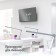 CRCTENT ONKRON TM5, for TV, inclined, 32 "-70", 35-145 mm from the wall, white