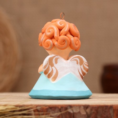 Kovrovsky toy-cloen "Angel", ceramics-2
