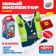 Game set for boys "DPS", vest, rod, whistle, certificate