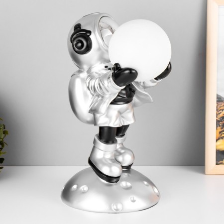 Sponel "Cosmonaut" LED from batteries silver 16x16x30.5 cm Risalux-5