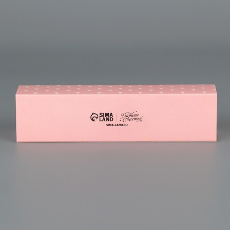 Box for sweets, confectionery packaging, 5 cells, “Love”, 5 x 21 x 3.3 cm-5