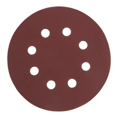 Circle of abrasive grinding under the "Velcro" tundra, perforated, 125 mm, P400, 10 pcs.-5