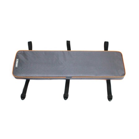 Layout on the seat of the rangers is soft, 95 cm, the color is gray
