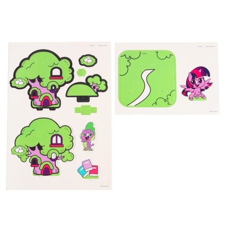 3D designer from the foam cardboard “House of Sparks”, 2 sheets, My Little Pony-1
