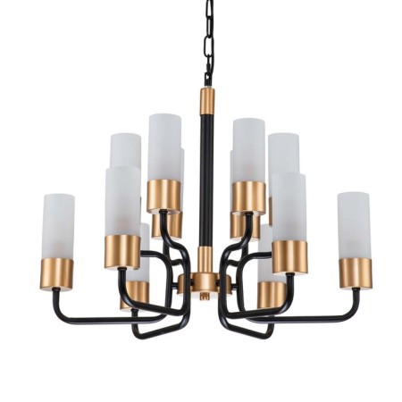 Suspension lamp 12x40W E14, size 64x64x40/90 cm-1