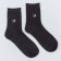 Male socks, size 27-29, black color
