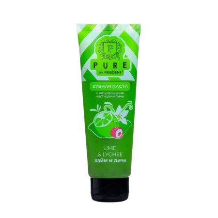 Toothpaste Pure by President Lime and Lichi, 100 g