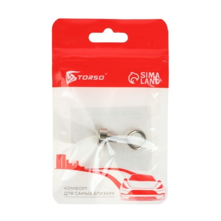 Neodymal magnet Torso with a loop for a car, d-12 mm, clutch 3 kg-2