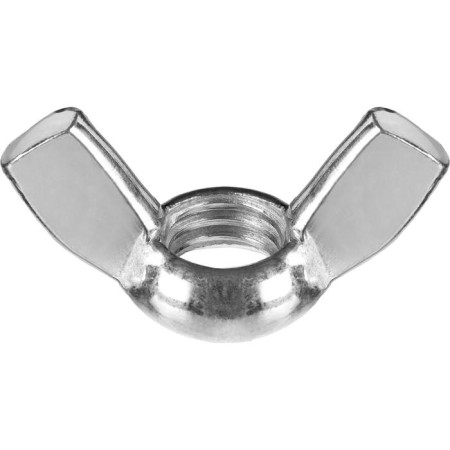 Gaika Barashka bison master, with rounded petals, DIN 315, galvanized, M10, 2 pcs