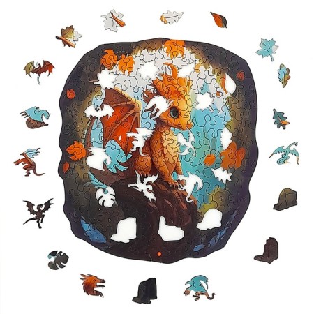 Figure puzzle "Forest Dragon"-1