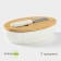 Porcelain oil with a knife Bellatenero, 300 ml, white color