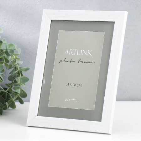 Photo frame Plastic "Bella" 15x20 cm, white-2