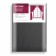Curtain curtain Witerra matte 135x260cm, black, Blackout, PE100%