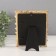 Photo frame Polystone 10x15 cm "Venels with leaves" Light gold 21.5x17 cm