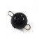 Cargo Cheburashka painted collapsible Yaman 10 pcs., 4 g, black