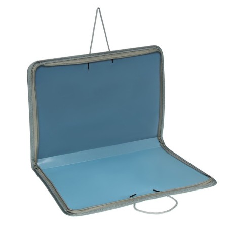 Folder for drawings and drawings A3, 460 x 320 x 25 mm, handles, plastic, lightning around, "office"-2