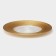 Black dining plate "Seville", d = 27 cm, gold color