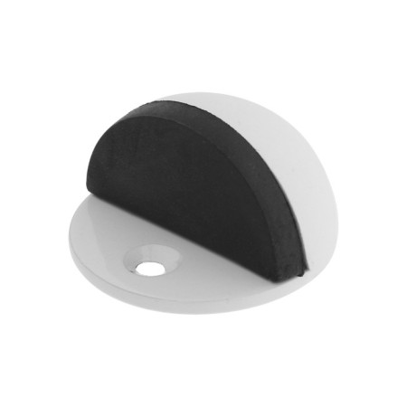The stop Lockland, with fasteners, d = 40 mm, h = 25 mm, white color