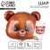 Foil ball 24 "Bear", with a substrate