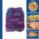 Vegetable grid with handles, purple, 25 x 39 cm, 5 kg
