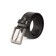 Pride belt, genuine leather, black, 115 cm