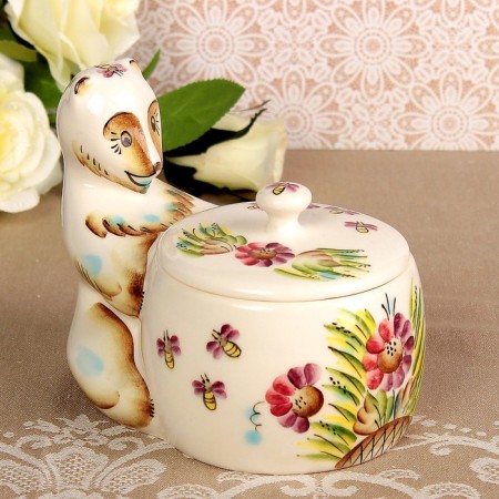Банка для мёда «Пчёлка», 130 мл, 15×10×12 см, 1 сорт-1
