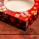 Gift box team with the window "Mandarins and gifts", 11.5 x 11.5 x 3 cm