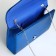 Female bag on a magnet, blue color