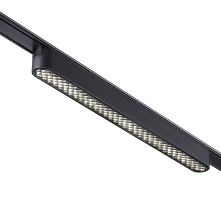 Track lamp for low -voltage busbar NOVOTECH. SMAL, 18W, LED, 27x330x25 mm, black color