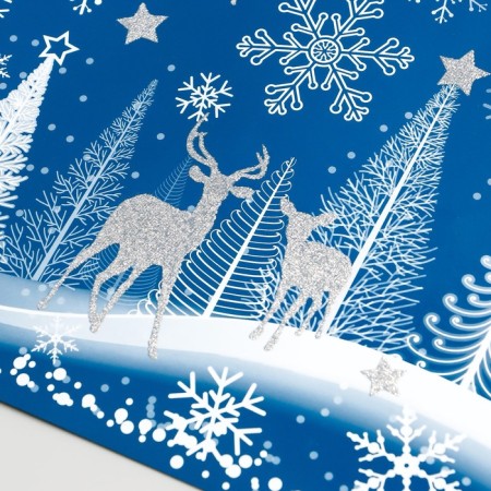 Decorative sticker Room Decor "Magic Forest" (Static) 21x53 cm-1