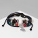 Hippi leather Bracelet Indian elephant, color, d = 6 cm