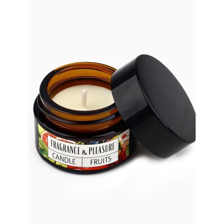 Aromatic "Fragrance" flavor -light candle, fruit aroma, 5 x 5.3 cm-4
