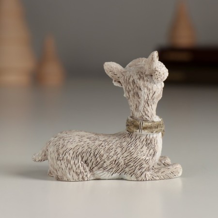 Polystone souvenir "Cute deer in headphones" 6.5x3.5x5.5 cm-2