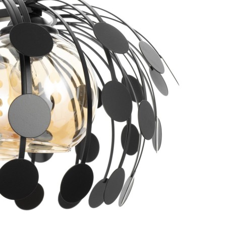 Lamp Bayerlux "Dixie" 3he27 40W Black 45x45x22-122cm-5