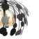 Lamp Bayerlux "Dixie" 3he27 40W Black 45x45x22-122cm