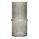 Decorative vase made of combined glass, 111 × 111 × 215 mm, color gray color