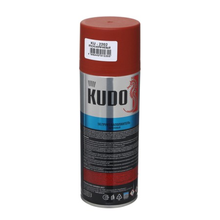 Acrylic filler 1K Kudo, 520 ml, red-brown, aerosol-1