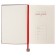 Deliciper of Leduced A5, 80 sheets, line, cover of leatherette, with a handle, in a gift box, red