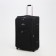 Big suitcase 28 ", a lightning department, code castle, 3 wheels, 2 outer pockets, black color