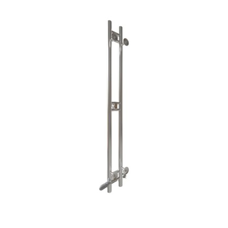 The towel electric "Sanprise" duet circle, 100x1200 mm, right, chrome-3