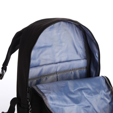 Youth backpack from lightning textiles, 5 pockets, black color-5