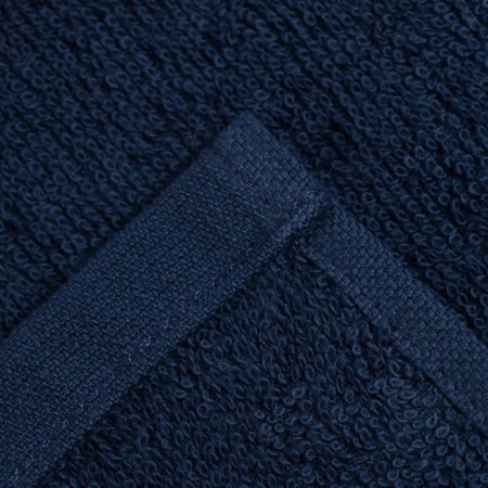 Tainted tange "Ethel" 30x30 cm, dark blue color, 100% cotton, 340 g/m2-3