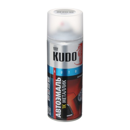 Enamel 1k Kudo car repair metallized "Platinum 691", 520 ml, aerosol